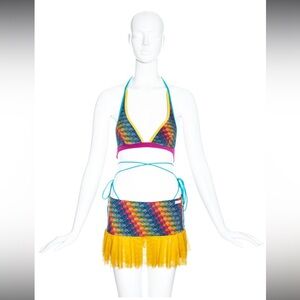 Dolce & gabana three piece swimsuit circa 2000’s